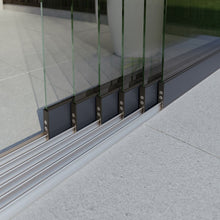 Afbeelding in Gallery-weergave laden, 6-Rail Glazen Schuifwand Antraciet