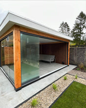 Afbeelding in Gallery-weergave laden, 6-Rail Glazen Schuifwand Antraciet